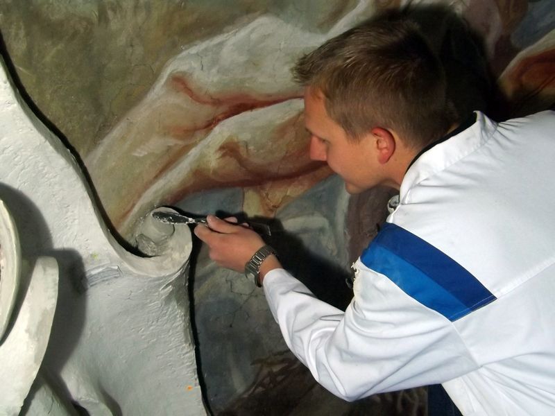 St. Nikola Passau Stuckrestaurierung