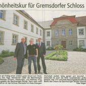 Schönheitskur für Gremsdorfer Schloss