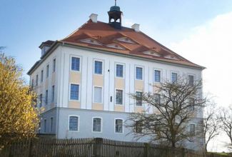 Restaurierung der Fassade des Schlosses Rammersdorf